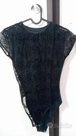 Body stupendo con pizzo tg. S/M color nero