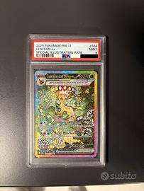 Leafeon EX - Pokemon Evoluzioni Prismatiche PSA 9