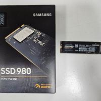 Samsung SSD 980 250GB NVMe M.2