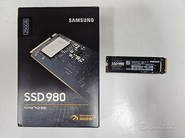 Samsung SSD 980 250GB NVMe M.2