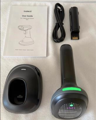 Inateck lettore codici a barre wireless 2D QR 1MP