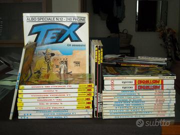 Albi Dylan Dog, Mister No, Tex, Zagor