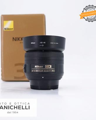 Nikon AF-S 35 f/1.8 G DX Usato (G1023) 