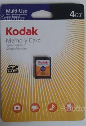 Scheda SD Kodak Memory Card 4GB
