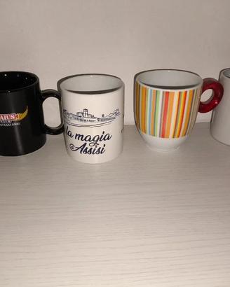 Lotto 4 Tazze Mug Nuove (con scatola originale)