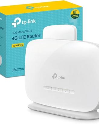 TP-Link TL-MR105 Cat4 Router 4G LTE Wireless N300M