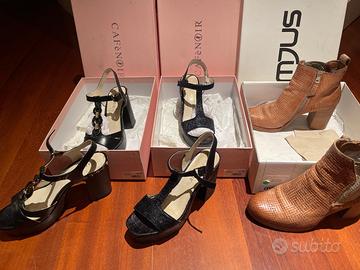 Sandali 39 e 38 Café noir