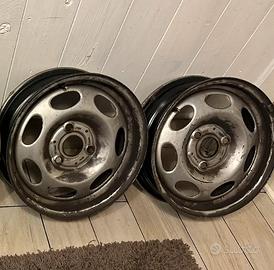 Cerchi in ferro  anteriori per Smart