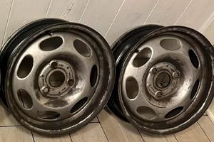 Cerchi in ferro  anteriori per Smart