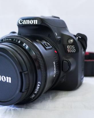 KIT FOTOGRAFIA BASE Canon EOS 100D + 50mm F/1.8