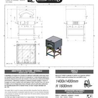 Forno a legna professionale Ceky