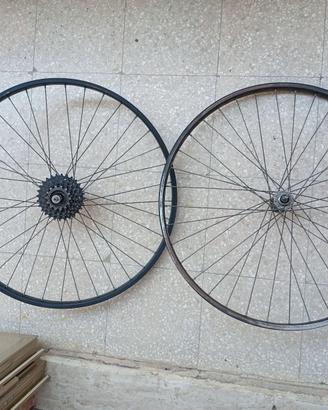 cerchi + copertoni 26"