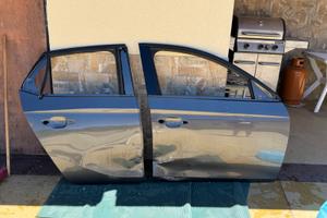 Portiere anteriore e posteriore destra Opel Corsa