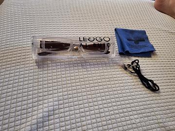 Occhiali da lettura premontati con luci LED integr