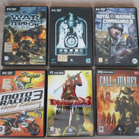 Videogiochi PC DVD-ROM, lotto 11 videogames