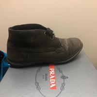 Scarpa invernale in montone Prada