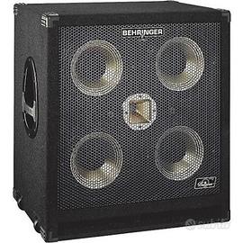 cassa per basso behringer ba 410 1000w 8 ohm
