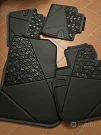 Set 4 Tappetini auto BMW nuovi