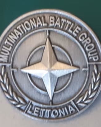 Distintivo  Missione LETTONIA Multinational Battle
