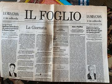 Il foglio Anno 3 numero 84