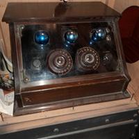 Radio Kennedy senza valvole blu 1924