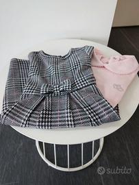 Abitino bimba 24 mesi + body manica lunga e collet