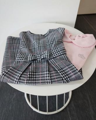 Abitino bimba 24 mesi + body manica lunga e collet