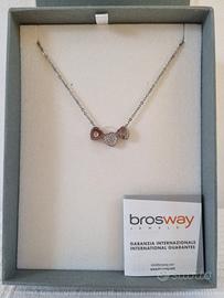 Collana donna Brosway tris cuore