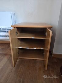Comodino armadietto cubo