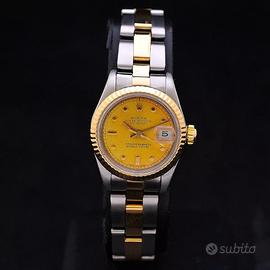 Rolex Datejust lady steel gold ref 69173 automatic