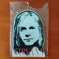 Sticker adesivo Kurt Cobain Nirvana vintage '90