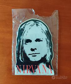 Sticker adesivo Kurt Cobain Nirvana vintage '90
