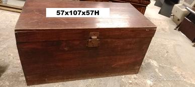 Baule della nonna cassapanca baule in legno