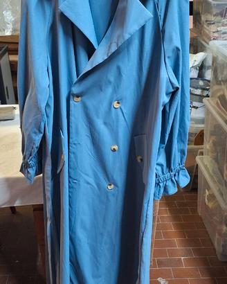 TRENCH AZZURRO VINTAGE