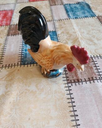 Gallo in Ceramica Vintage Soprammobile Cucina
