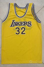 Canotta Los Angeles Lakers 32 Magic Johnson