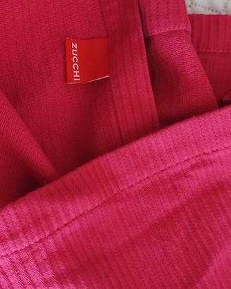 Copriletto cotone. Zucchi rosso matrim.