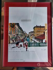 Quadro - Alberto Locatelli - Via Molino delle Armi