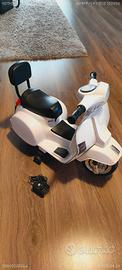 Vespa elettrica bambini max 4/5 anni
