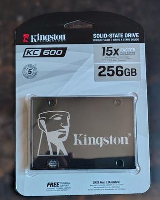 SSD Kingston KC600 da 256GB * Nuova imballata