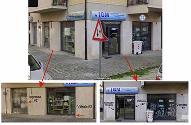 LOCALE COMMERCIALE- 2 ingressi negozio / magazzino