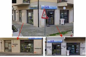 LOCALE COMMERCIALE- 2 ingressi negozio / magazzino