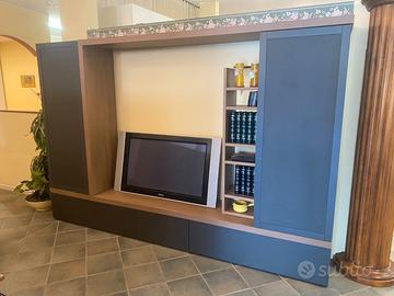 Parete componibile porta TV a misura 300cm