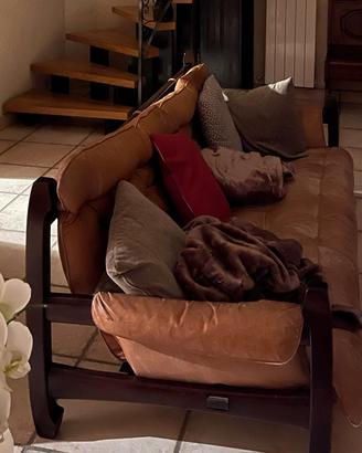 Divano di design alto artigianato Frigerio