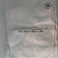 pantaloni bianchi da lavoro marchiati barilla 