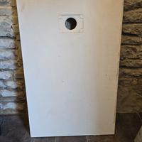 Piatto doccia in resina 80x140 Bianco - Nuovo