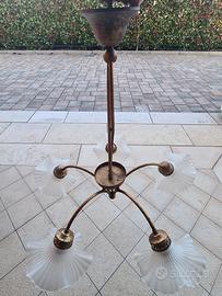 lampadario da camera 5 luci