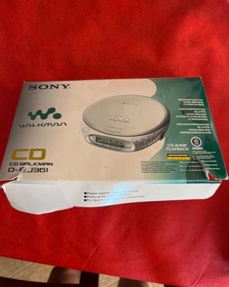 Sony Walkman CD fine anni 90 inizi 2000