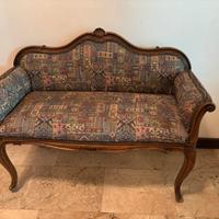 Divanetto modernariato stile '800