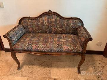 Divanetto modernariato stile '800